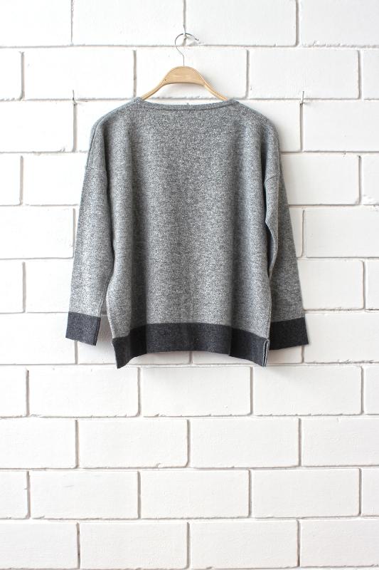 Maglione scollo tondo