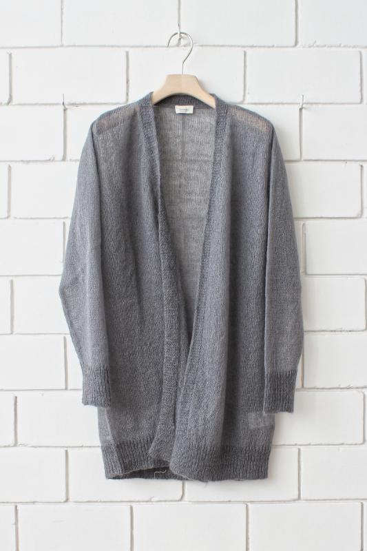 Cardigan scollo profondo