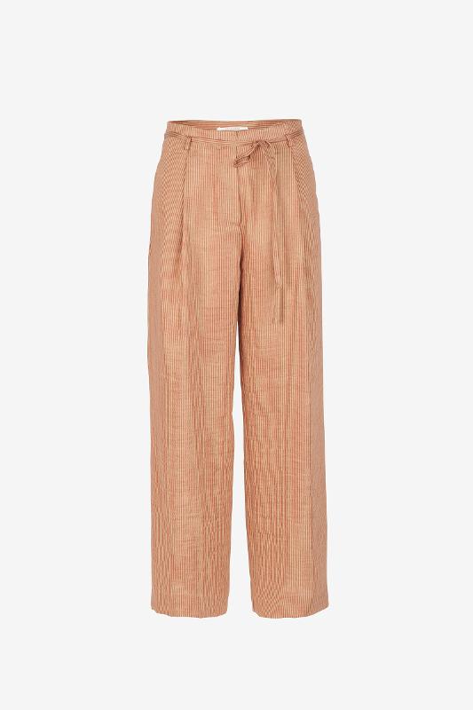 Pantalone ampio con cinturino in vita